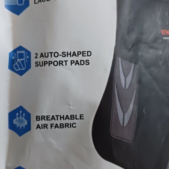 WHCOOL Ankle Support Brace PRO-1006 Support Pads Breathable Lace-Up Size Medium - Picture 6 of 7